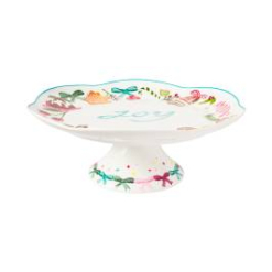 MW Fa la la Footed Cake Stand 28cm Gift Boxed
